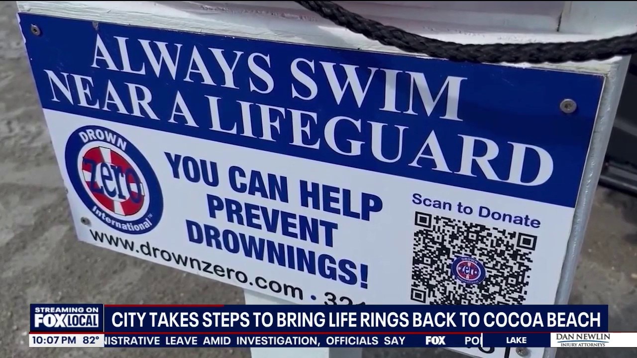 Cocoa Beach weighs return of life-saving rings