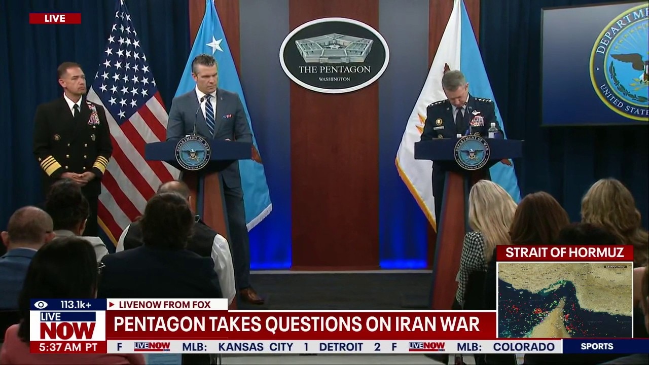 Sec. Hegseth, Gen. Caine update on Operation Epic Fury