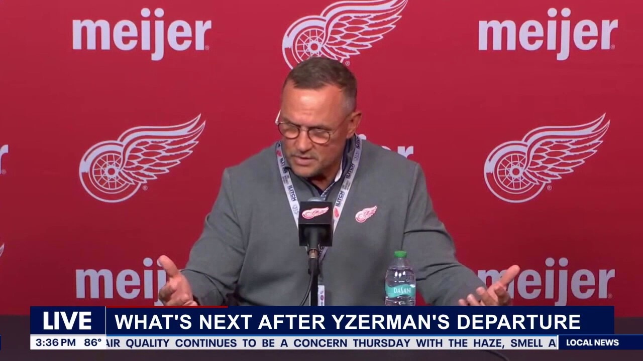 What's next for Red Wings after Yzerman departs as GM?