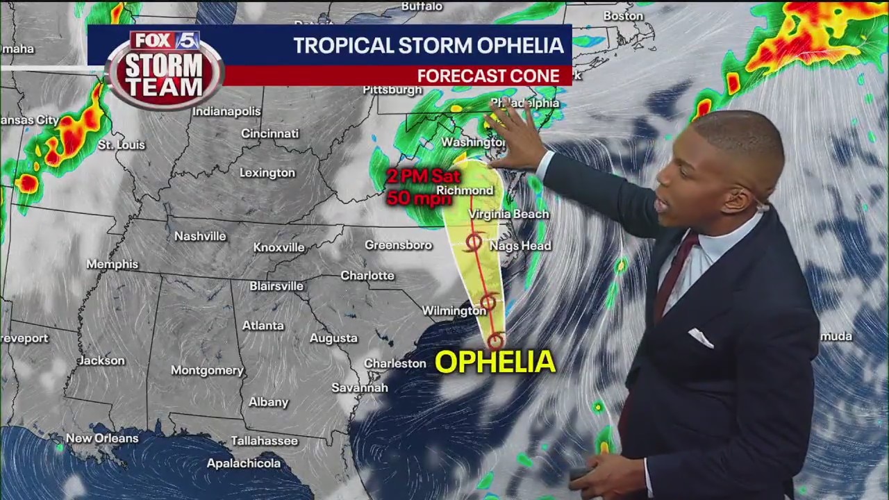 Friday night forecast