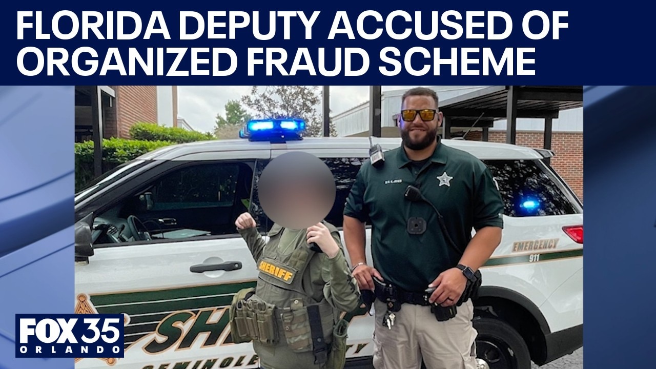 Florida deputy faces organized fraud charges