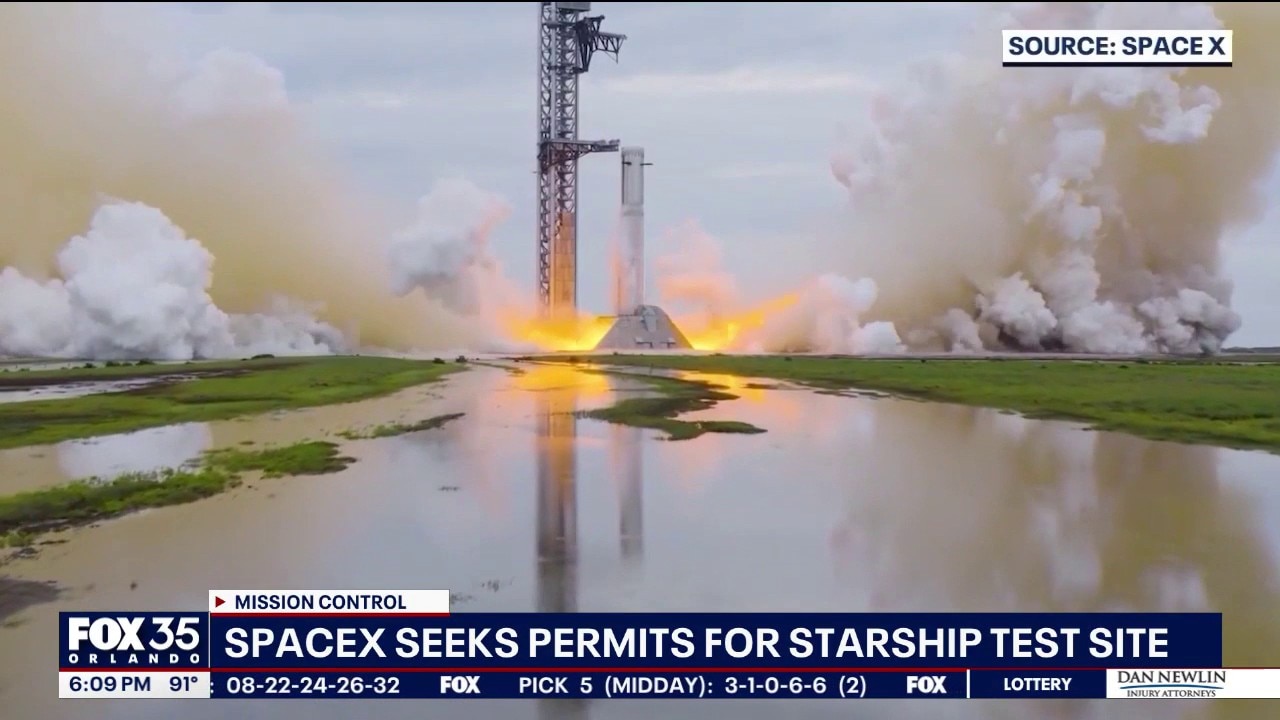 SpaceX files plans for new Starship testing in Florida