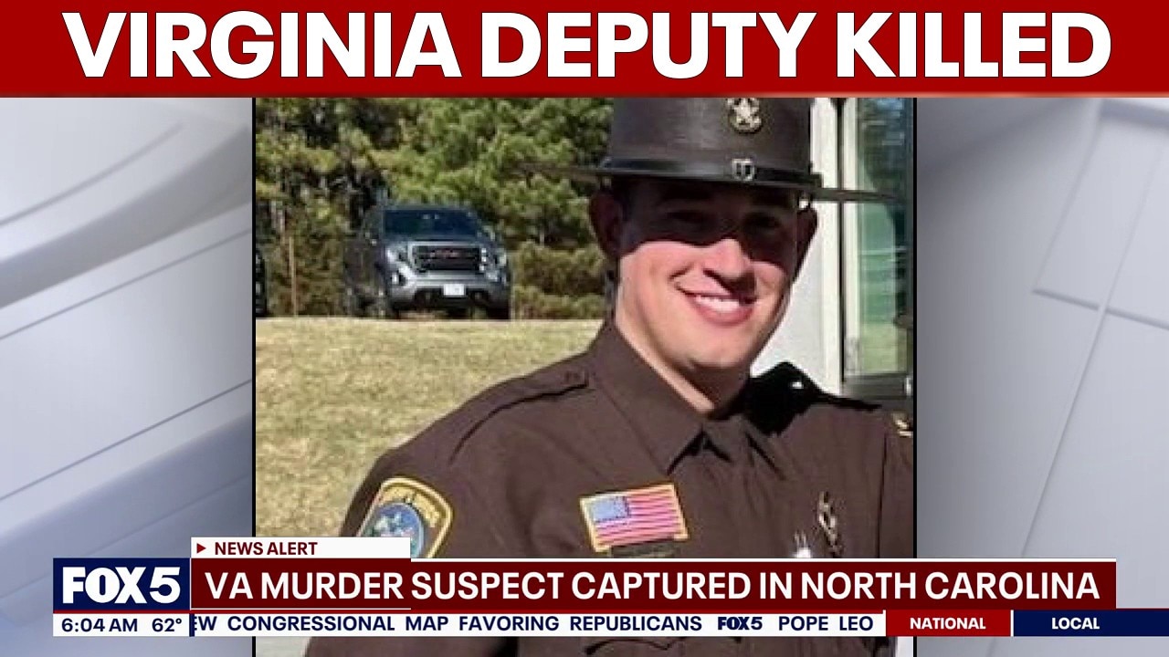 Man suspected of killing Virginia deputy apprehended | FOX 5 AT 6AM