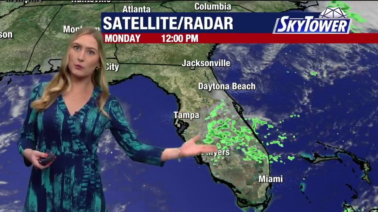 Tampa weather | Monday afternoon forecast