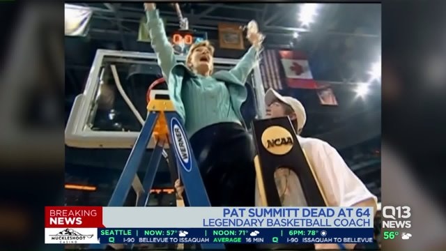Pat Summitt, winningest coach in D1 history, has died at 64