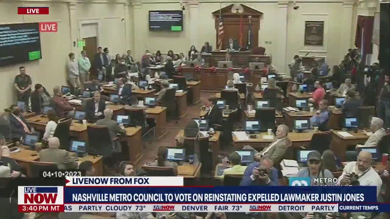 Nashville votes to send Justin Jones back to the Tennessee House | LiveNOW from FOX