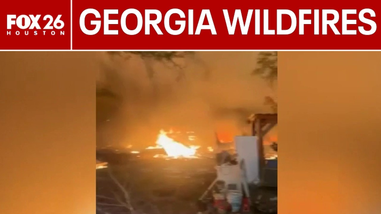 Georgia wildfires continue to burn, over 52,000 acres charred