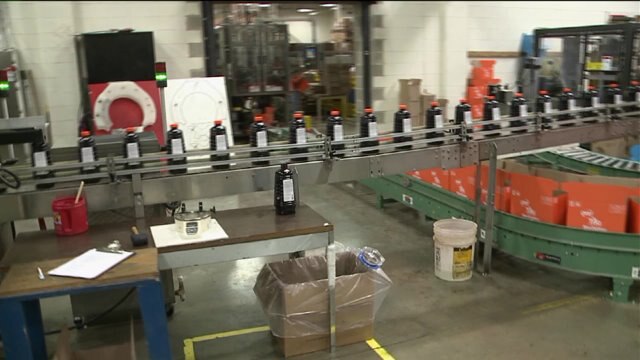 Behind the scenes look at the manufacturing process