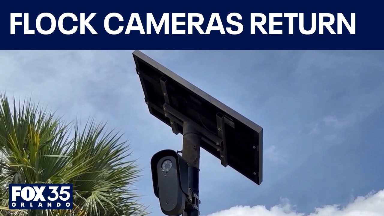 Palm Bay reactivates Flock cameras after permitting review, privacy concerns remain
