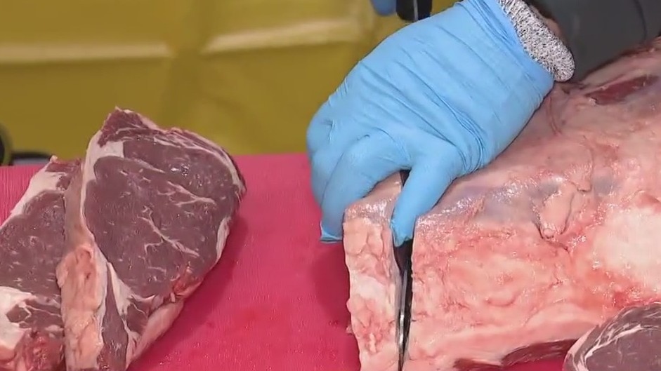 Houston's top butchers battle at Slice on Ice Competition