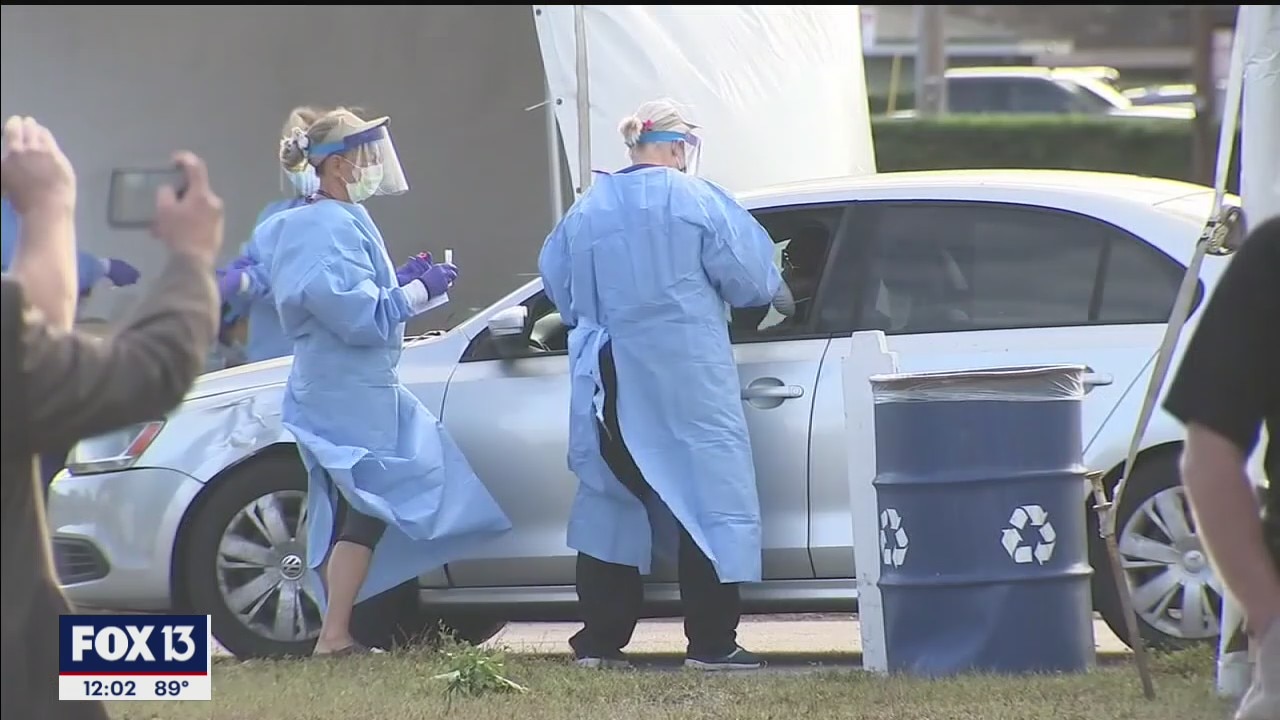Raymond James COVID-19 test site gets help