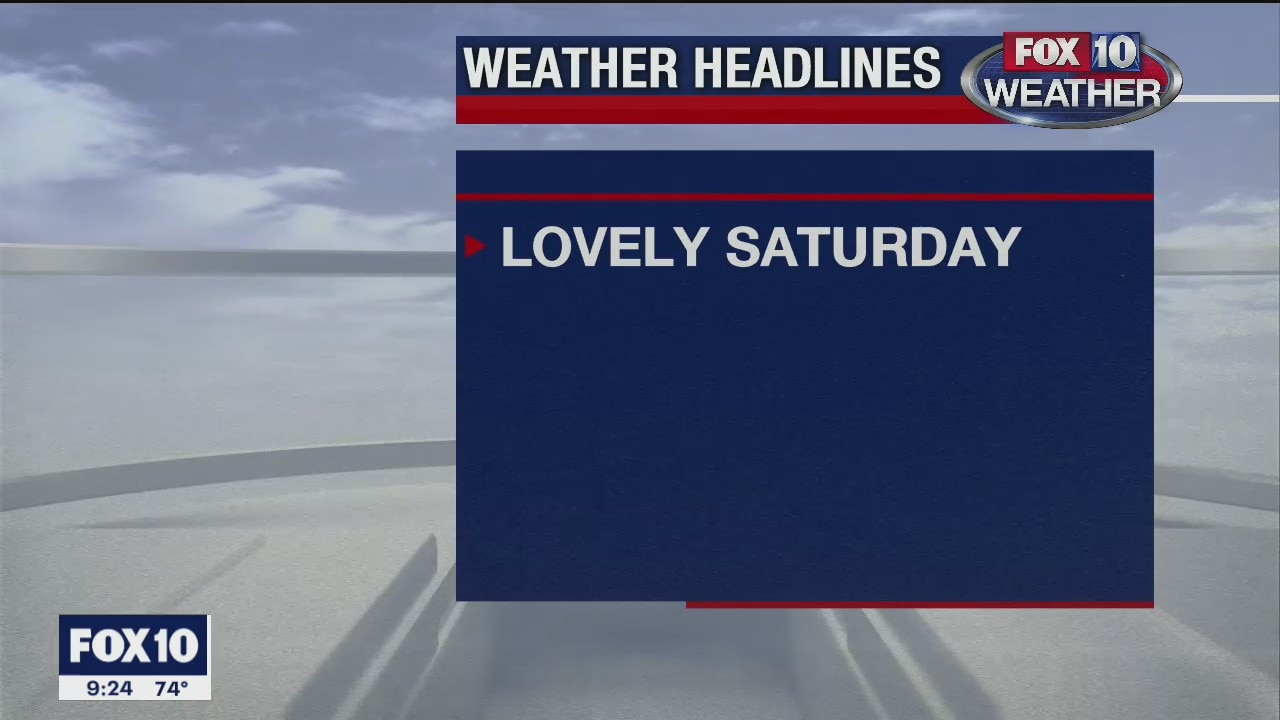 9PM Weather - 3/6/2020