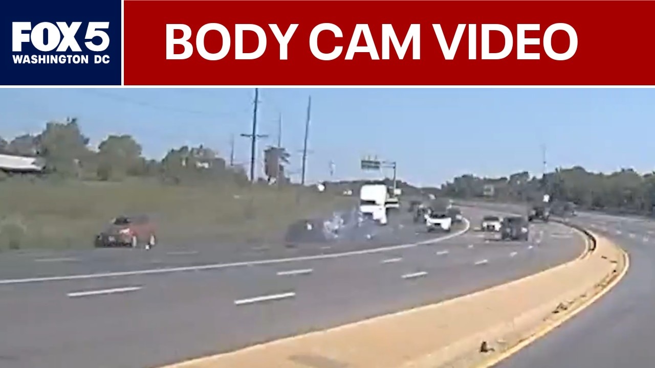 Body-cam video released in deadly Maryland Route 301 chase and crash