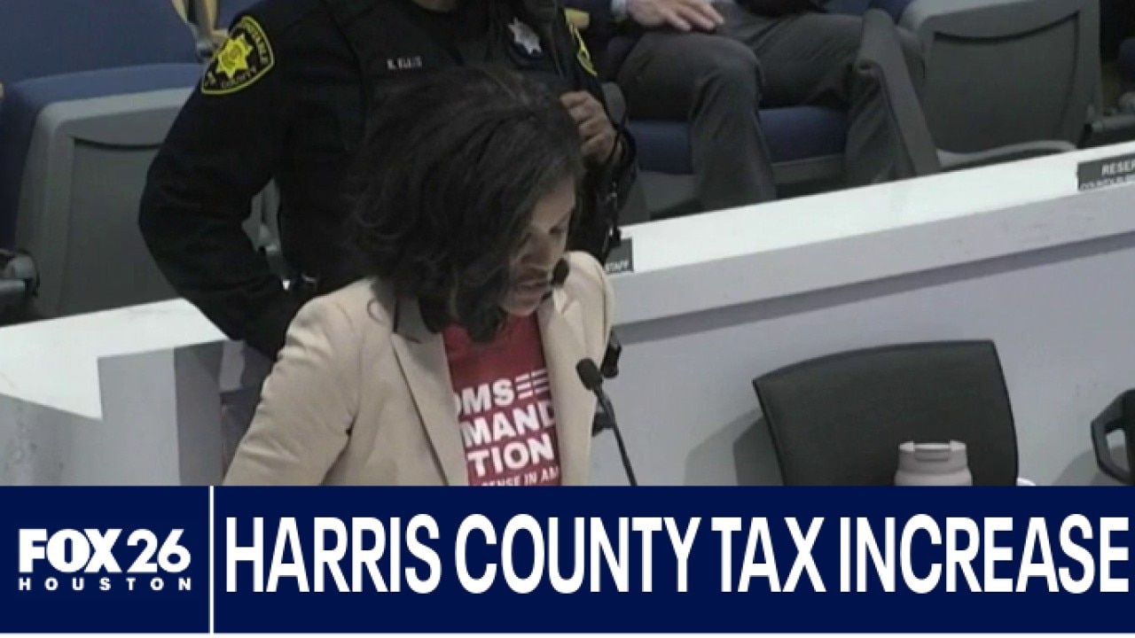 Harris County Commissioners discuss property tax increase