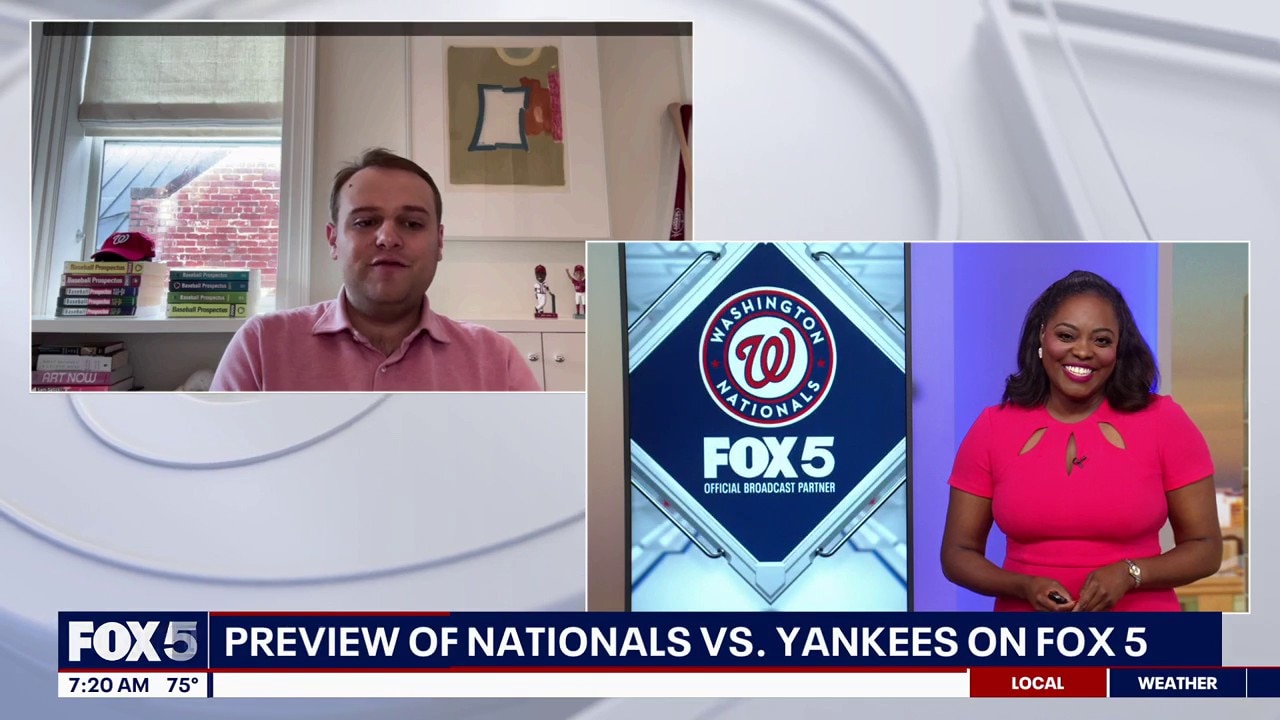 Preview of Nationals vs. Yankees on Fox 5