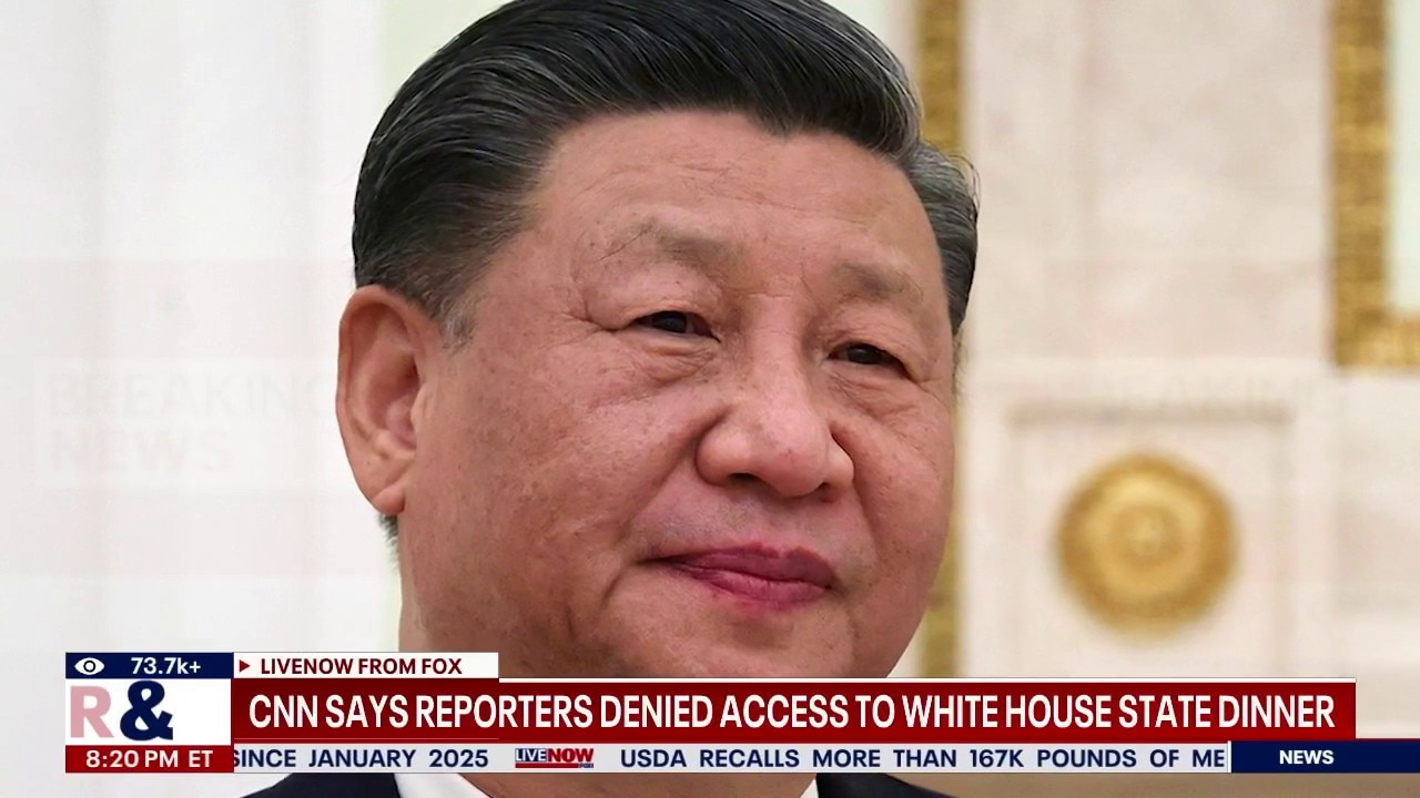 CNN says reporters turned away from DC state dinner 