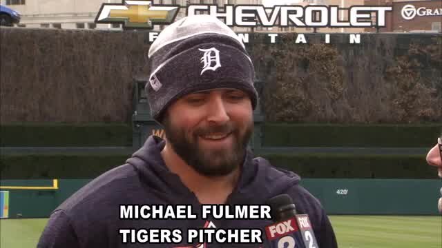 Fulmer, Jones, McCann, Wilson, Martin & Hicks on Opening Day 2018
