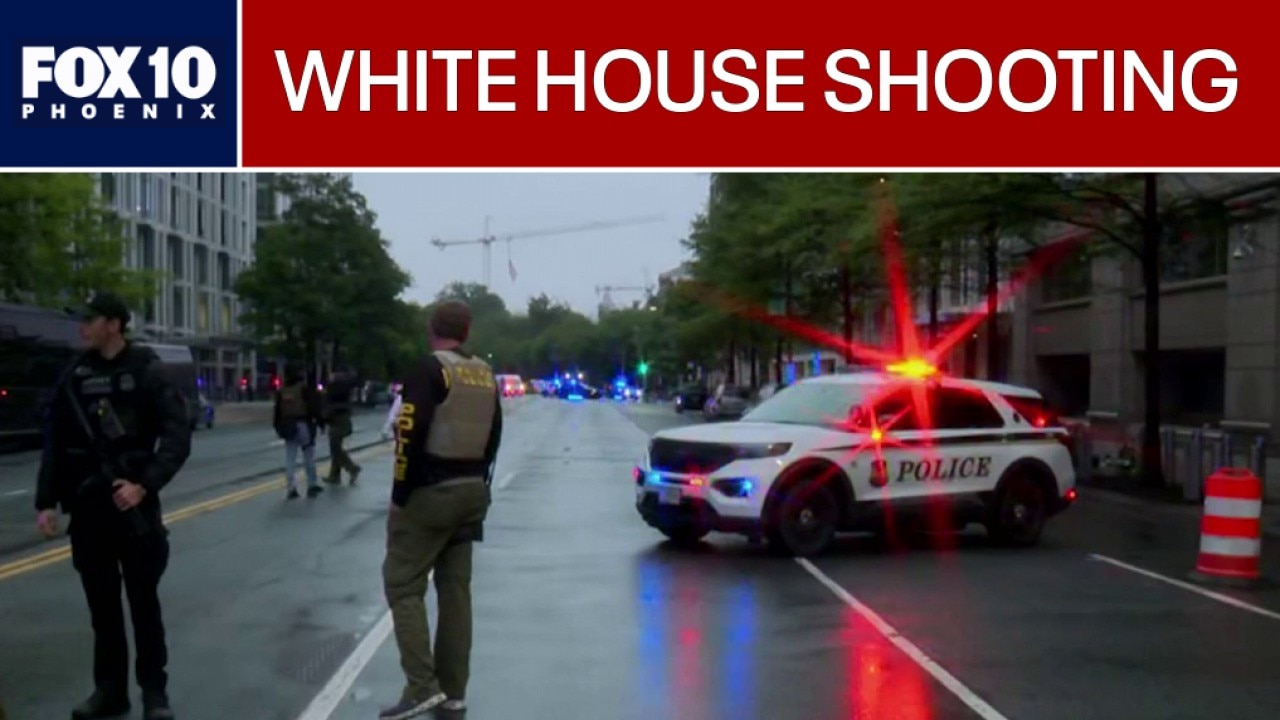 Suspect dead after opening fire outside White House