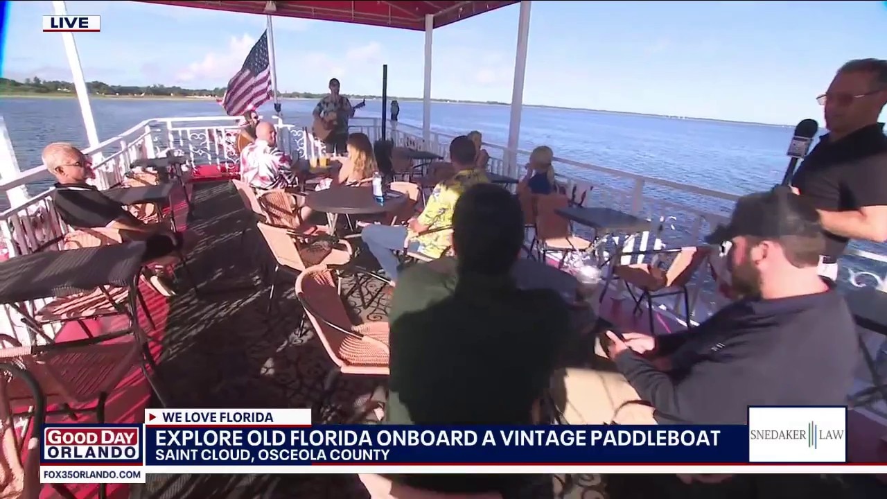 Explore Old Florida on a vintage paddleboat
