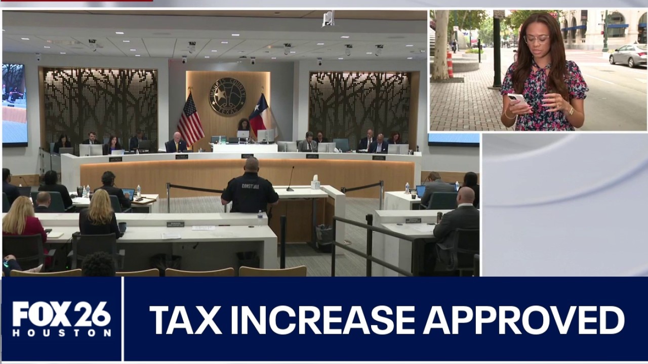Harris County tax increases included in budget