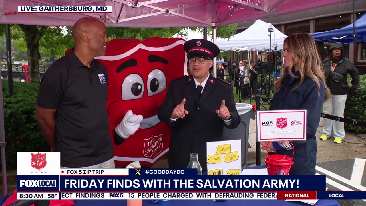 Zip Trip Gaithersburg: Friday Finds with the Salvation Army