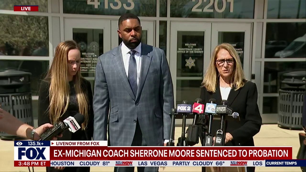 Sherrone Moore sentenced to probation