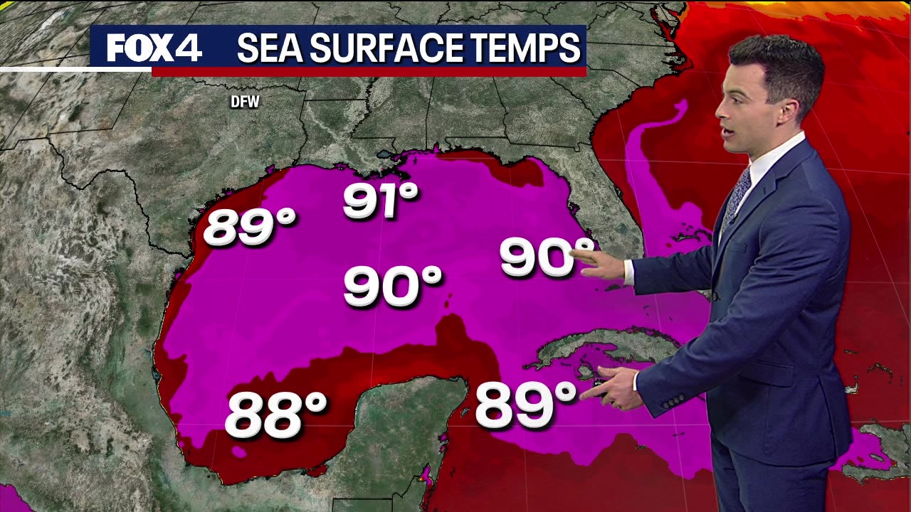 Sea water temperatures at an all-time high
