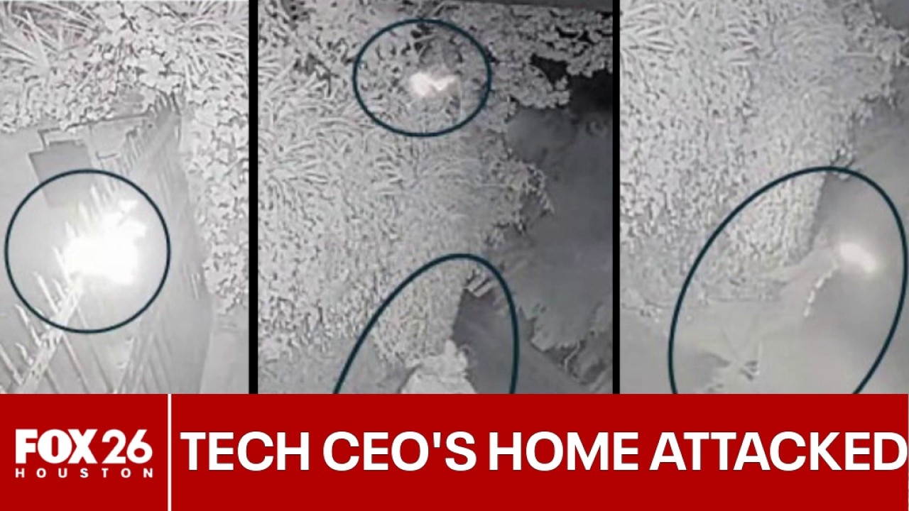 Houston-area man charged in attack on home of tech CEO