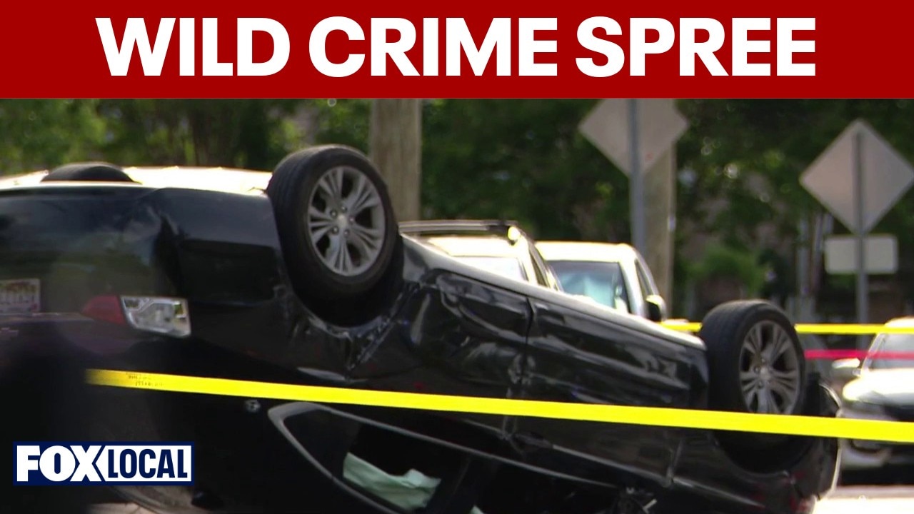 Carjacking suspect leads shooting spree across Prince George's County
