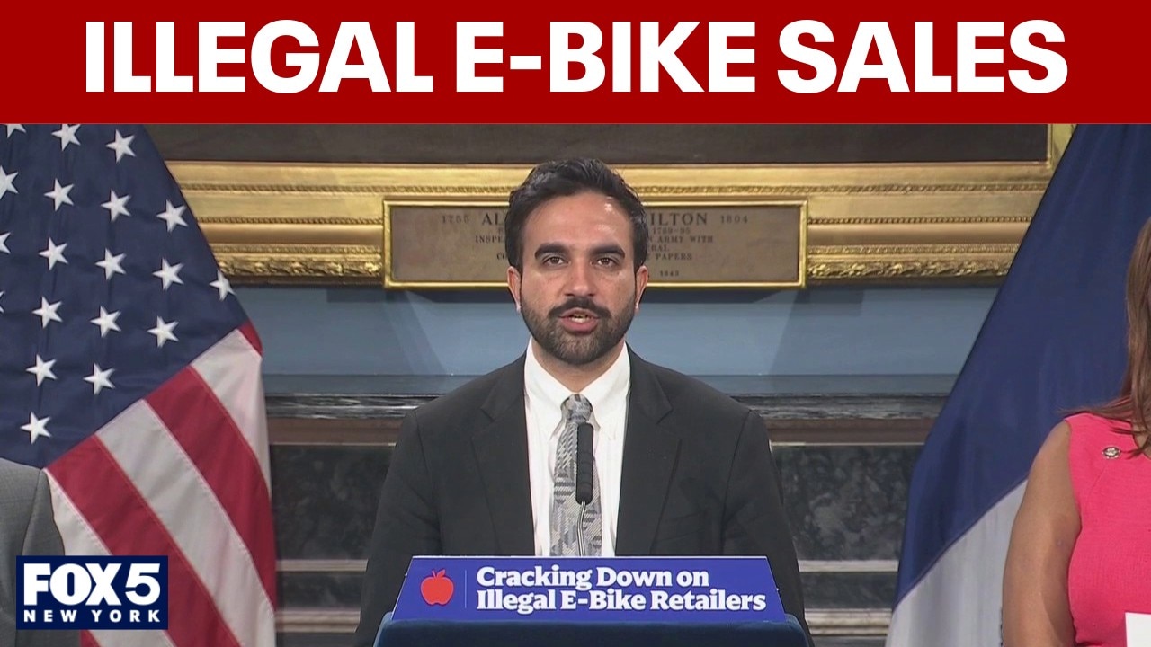 Mamdani announces crackdown on illegal e-bike sales | Full News Conference