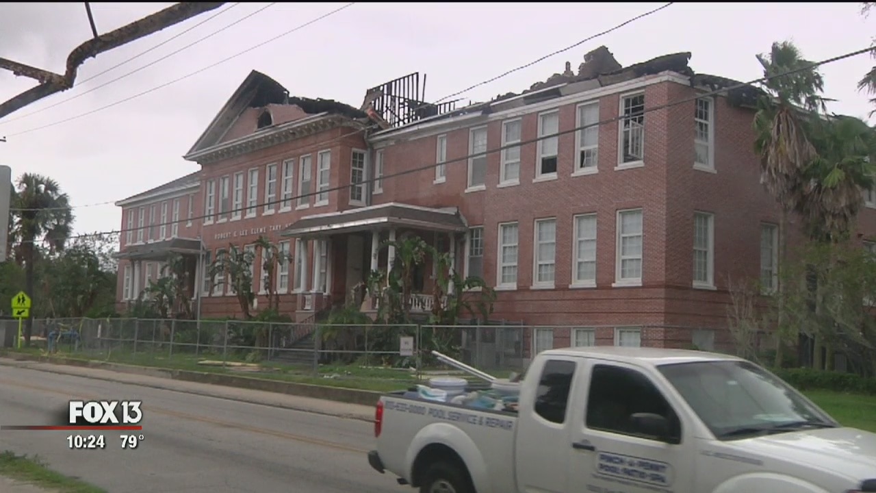 School fire blamed on Hurricane Irma