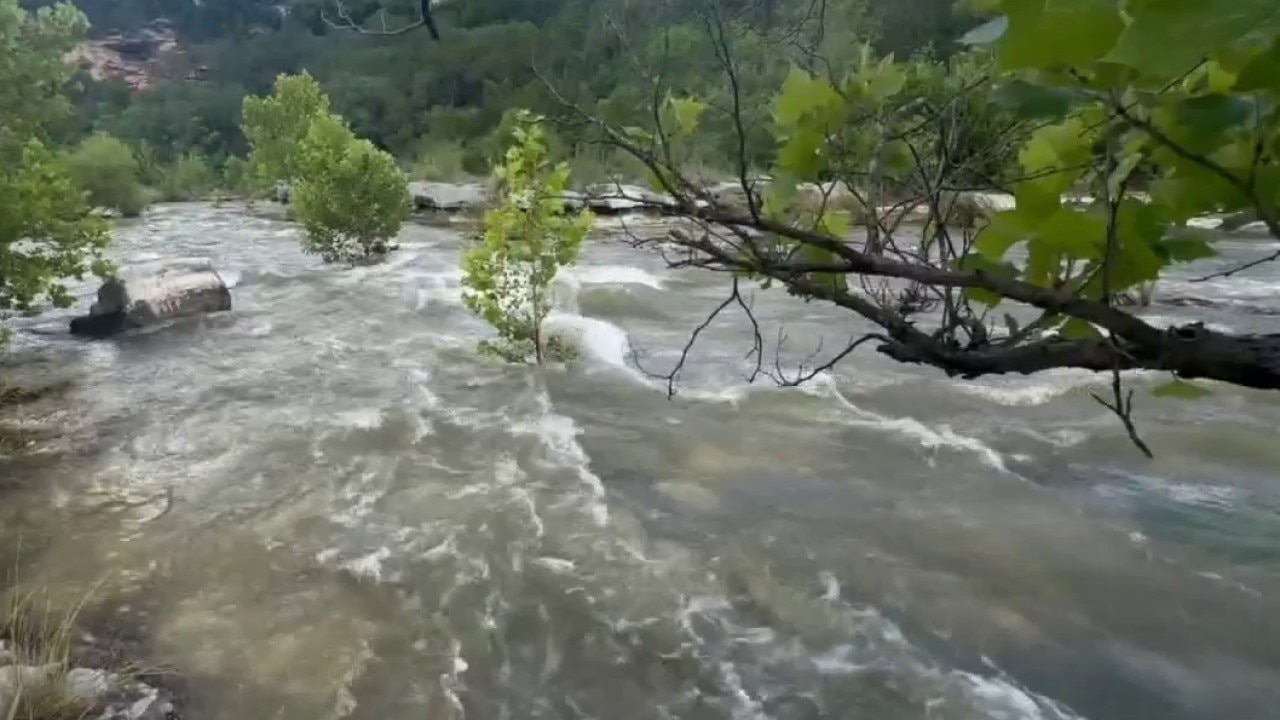 Roaring waters return to Barton Creek Greenbelt