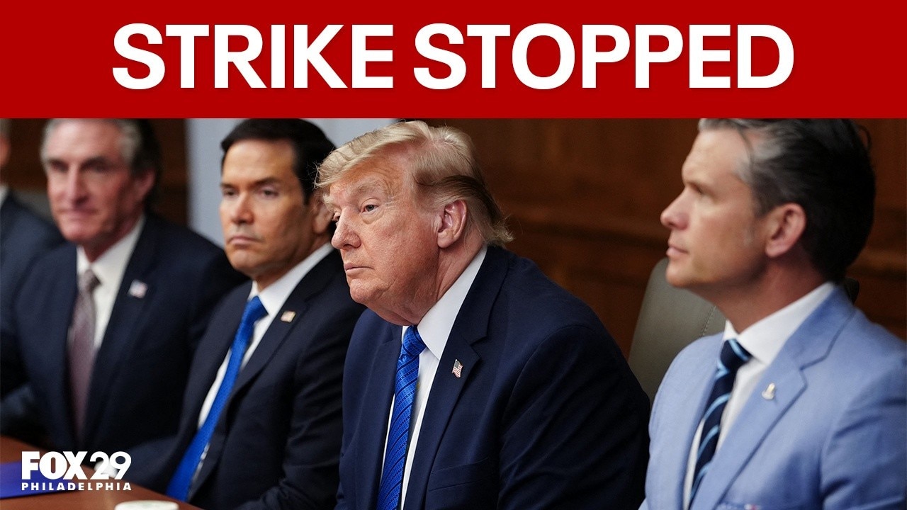 Trump stops strike on Iran after newfound optimism for peace deal