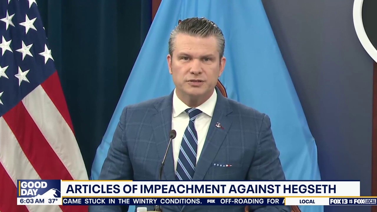 Articles of impeachment against Hegseth