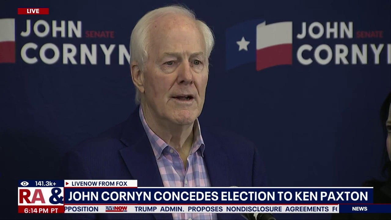 John Cornyn concedes election to Ken Paxton 