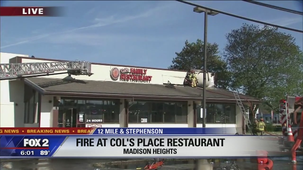 Employee says rotisserie started fire at Col's Restaurant