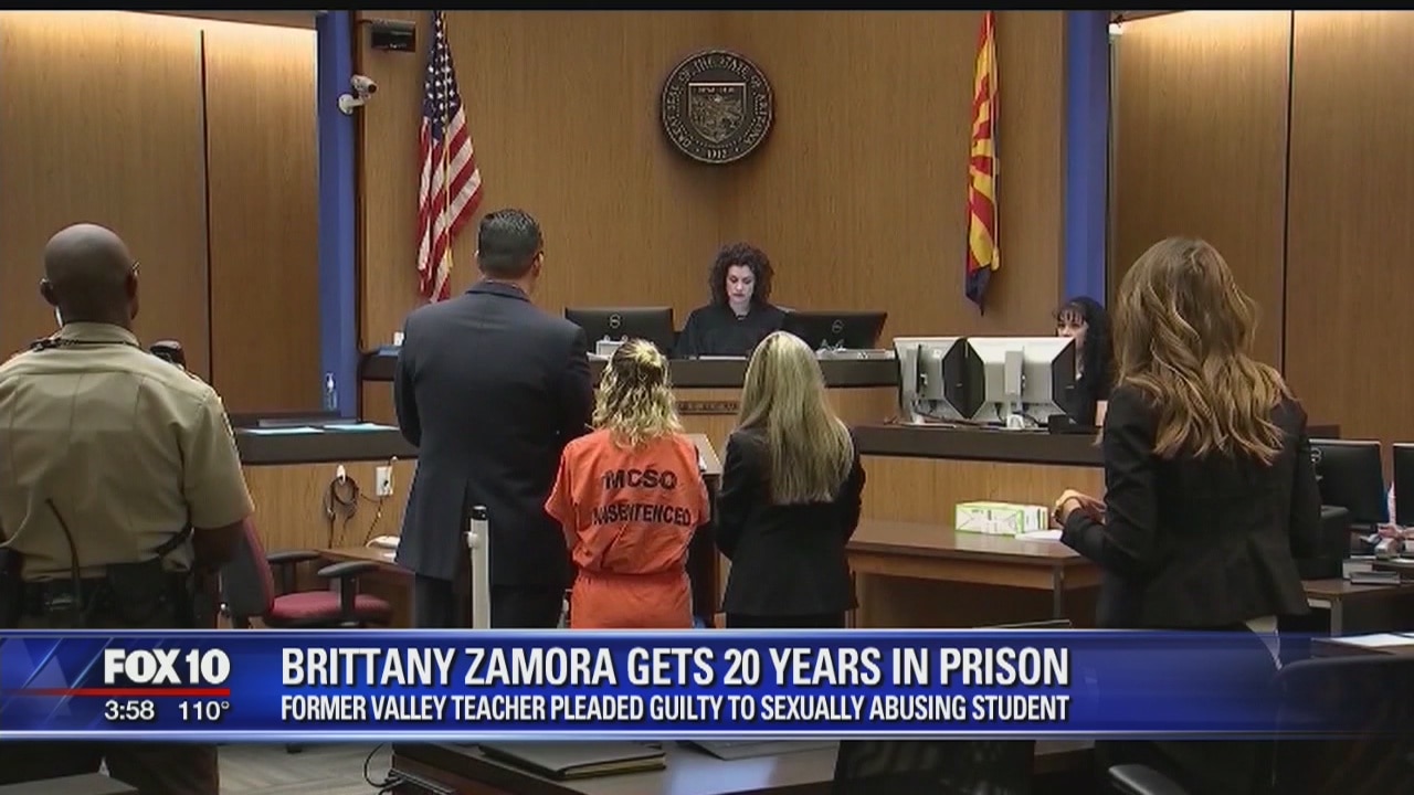 Goodyear teacher sentenced to 20 years for abuse