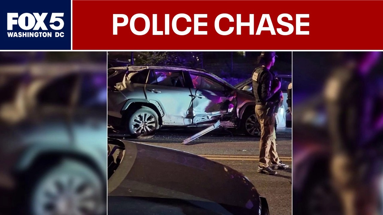 2 injured after Park police chase ends in crash