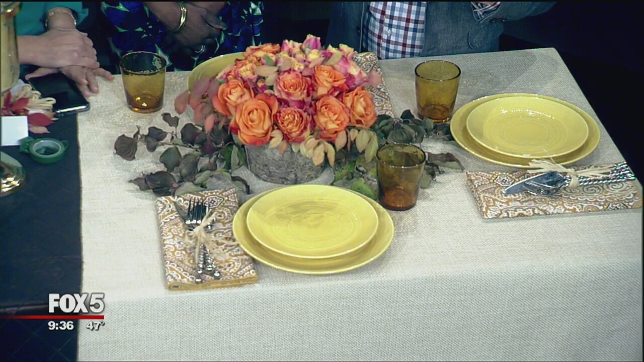 Thanksgiving Table Decorating On Any Budget