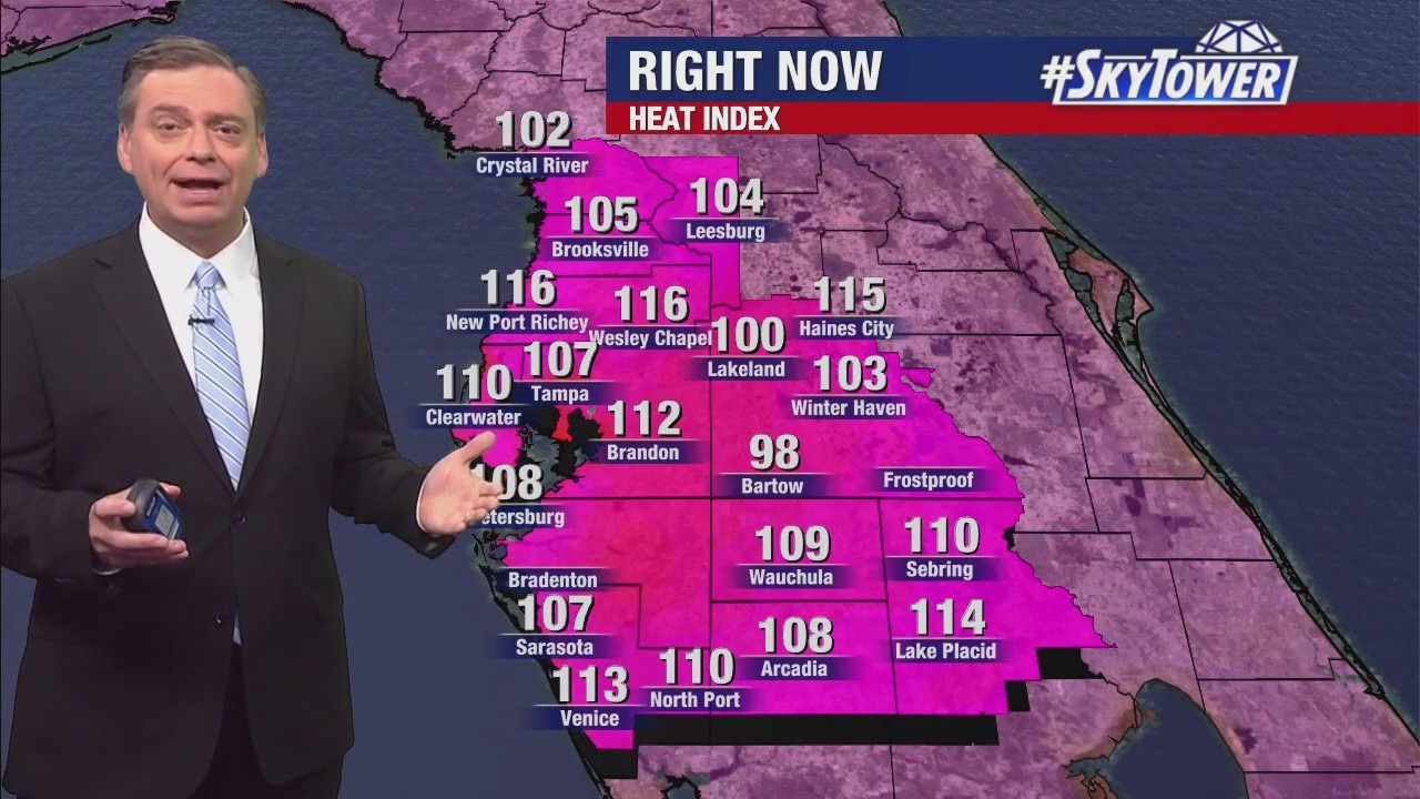 Friday afternoon forecast