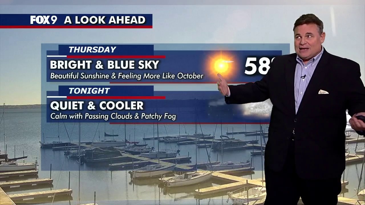 MN weather: Post-storms bring on sunny skies Thursday