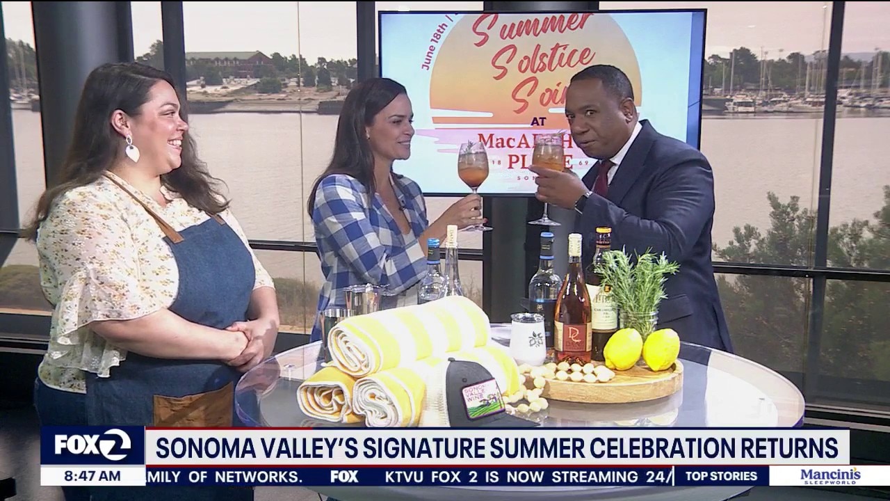 A summer celebration of Sonoma Valley wine