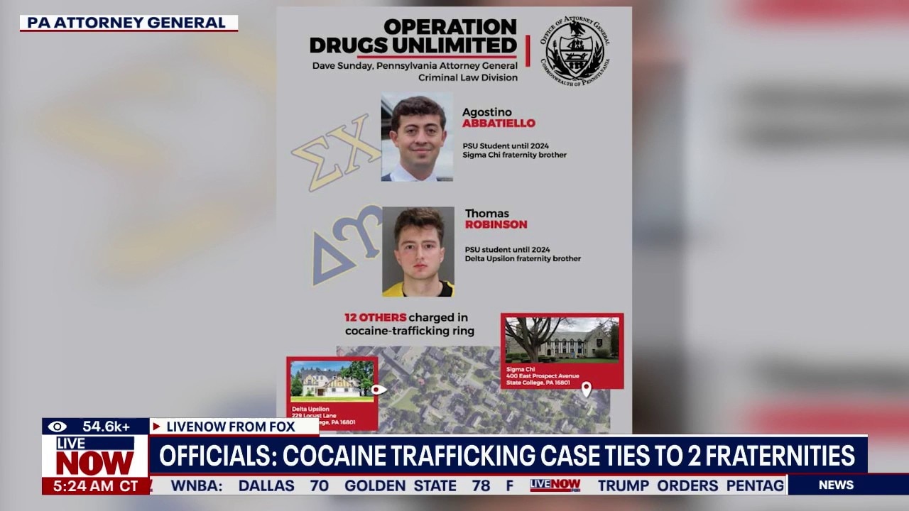 14 arrested in Penn State cocaine trafficking ring 