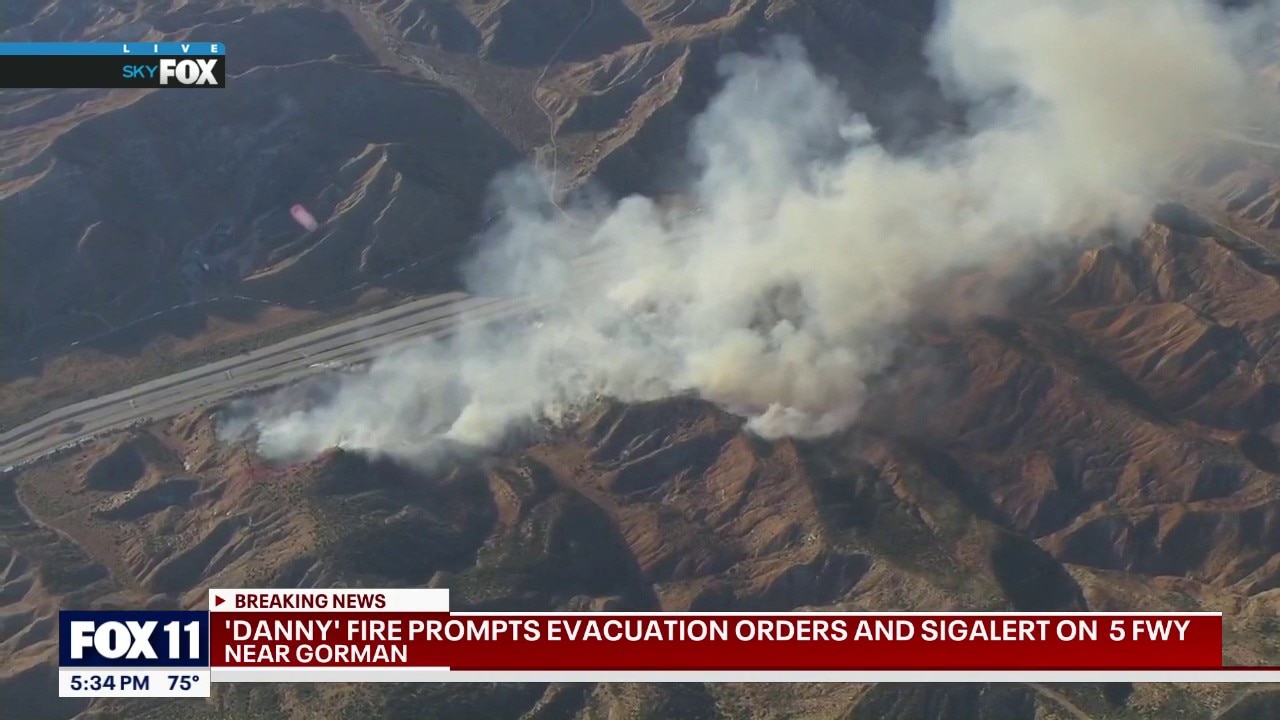 Danny Fire forces evacuations near Gorman