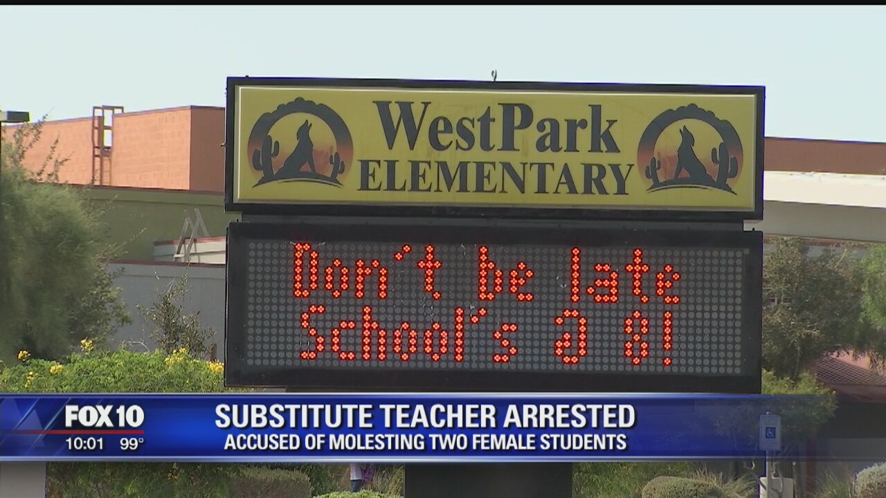 Substitute teacher accused of molesting children in Buckeye