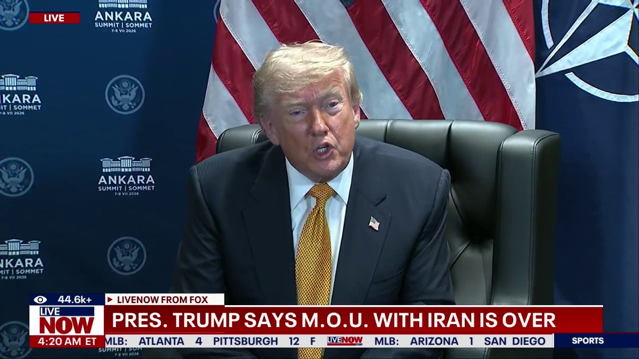 Trump talks latest strikes on Iran amid NATO summit