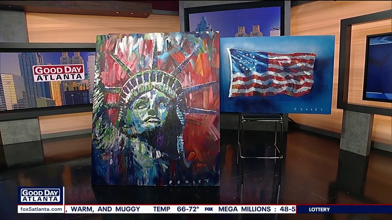 Presidential artist celebrates America's 250th anniversary