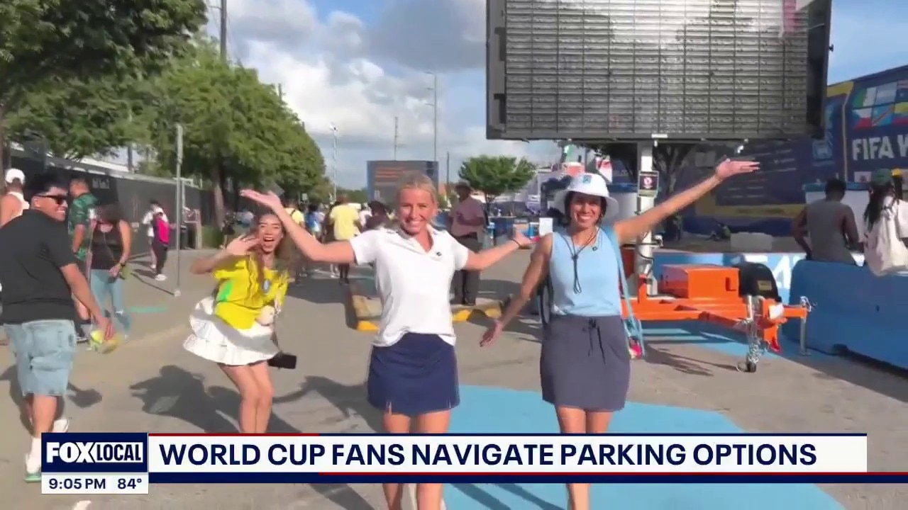 Houston World Cup fans navigate the parking options