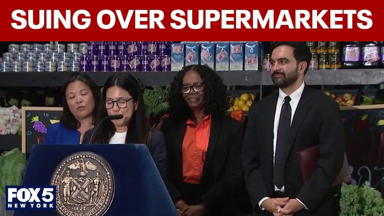 Group suing over Mamdani's city-owned grocery store plan
