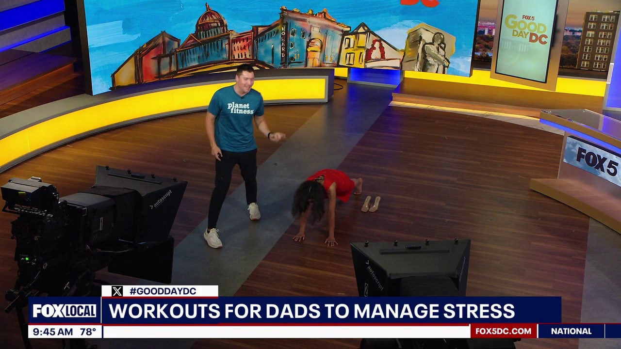Workouts for Dads to Manage Stress